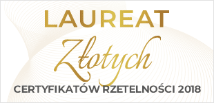 Laureat Złotych Certyfikatów logo